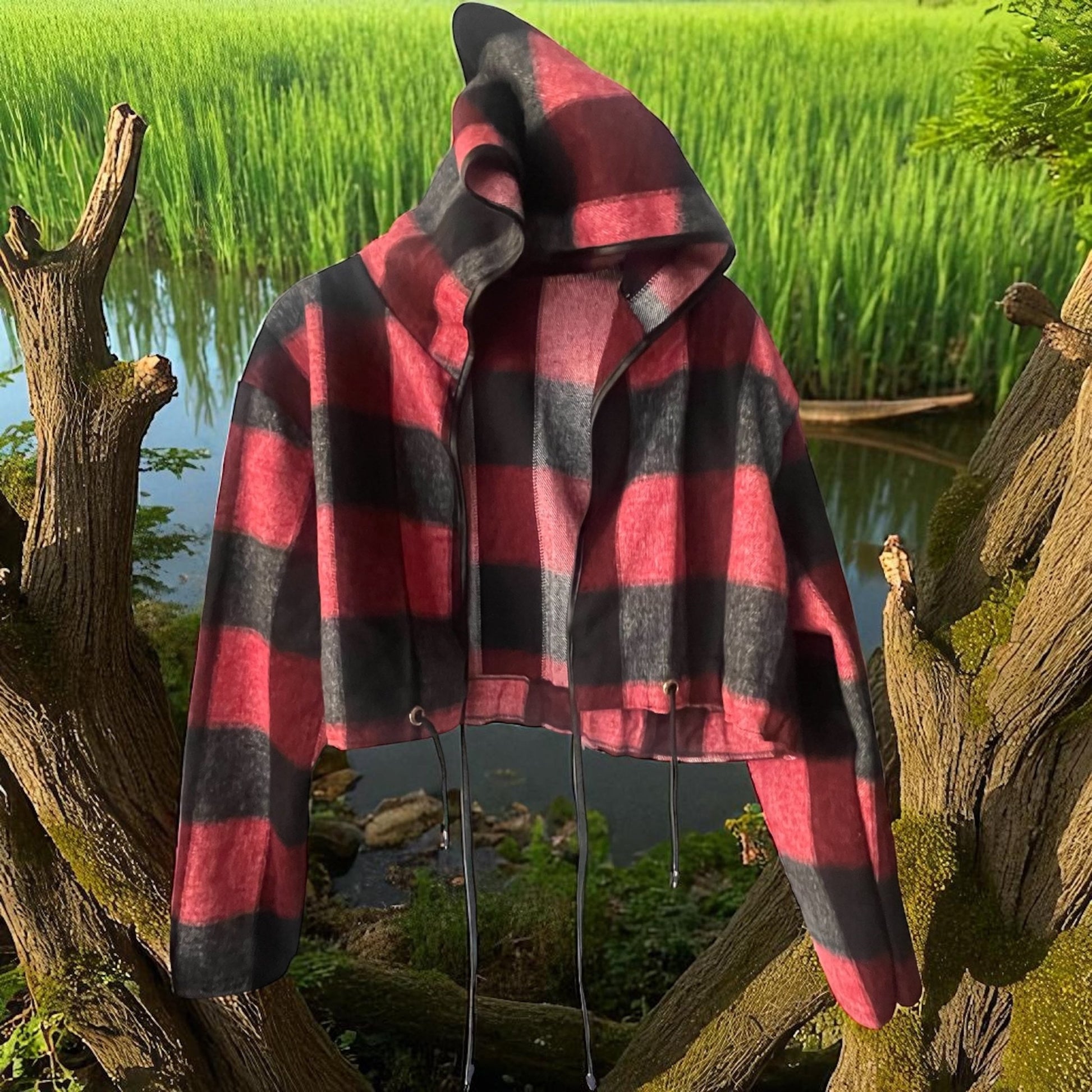 veste carreaux - L'autre mode