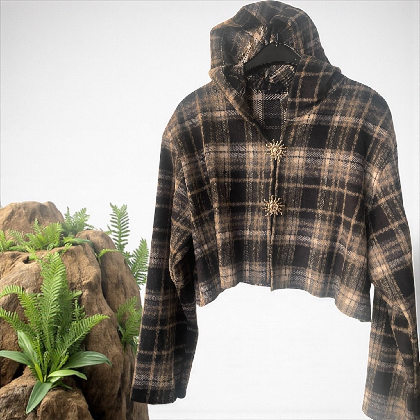 veste carreaux - L'autre mode