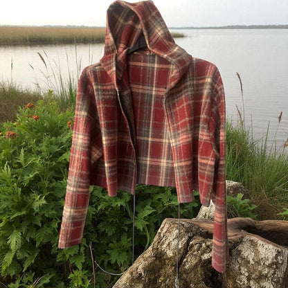 veste carreaux - L'autre mode