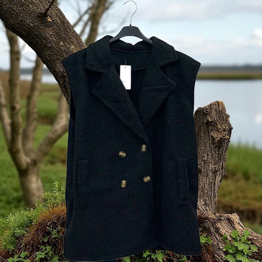 veste chaude sans manche - L'autre mode