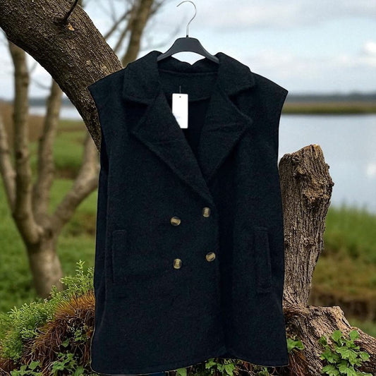 veste chaude sans manche - L'autre mode