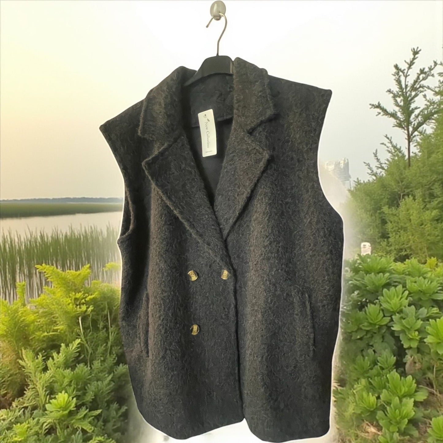 veste chaude sans manche - L'autre mode