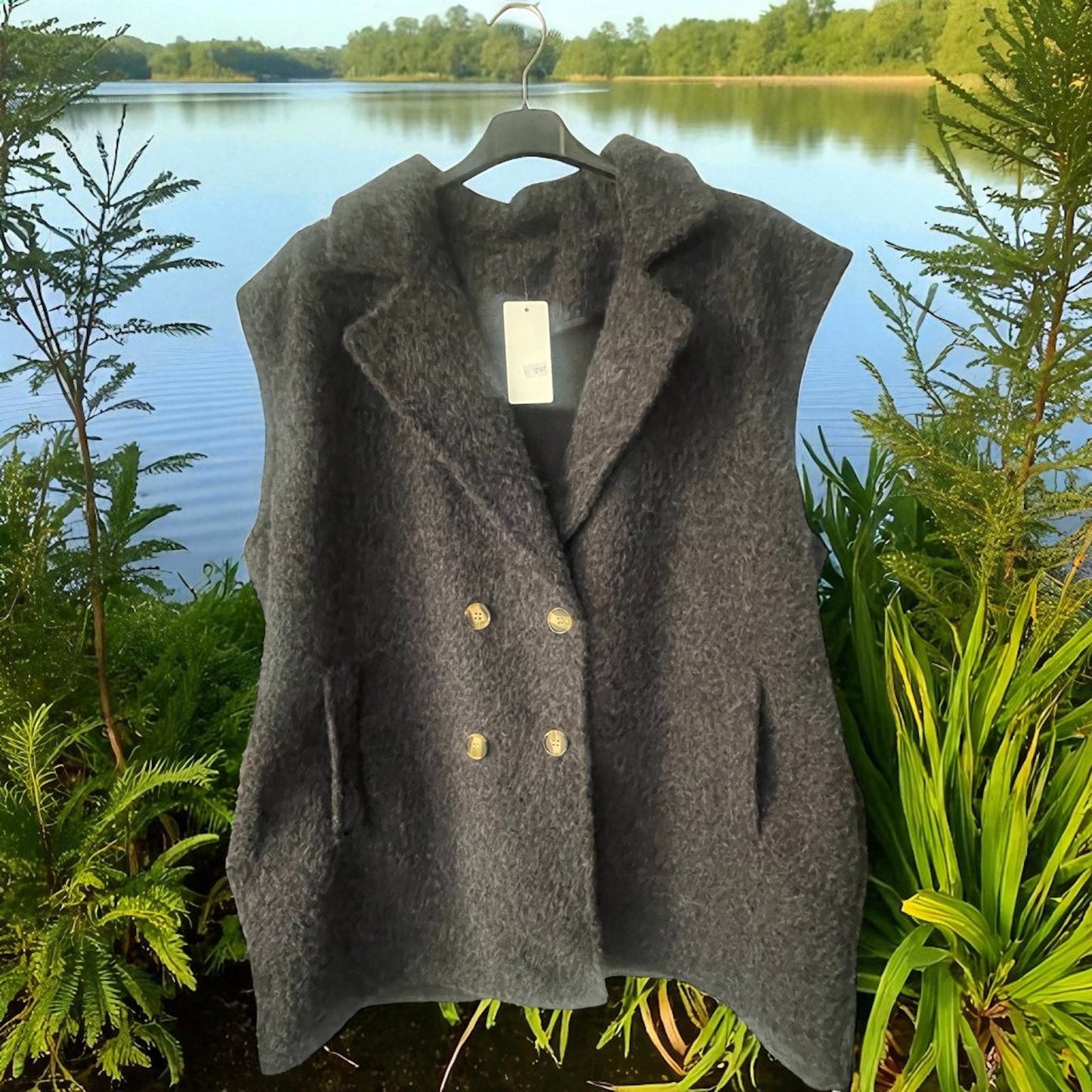 veste chaude sans manche - L'autre mode