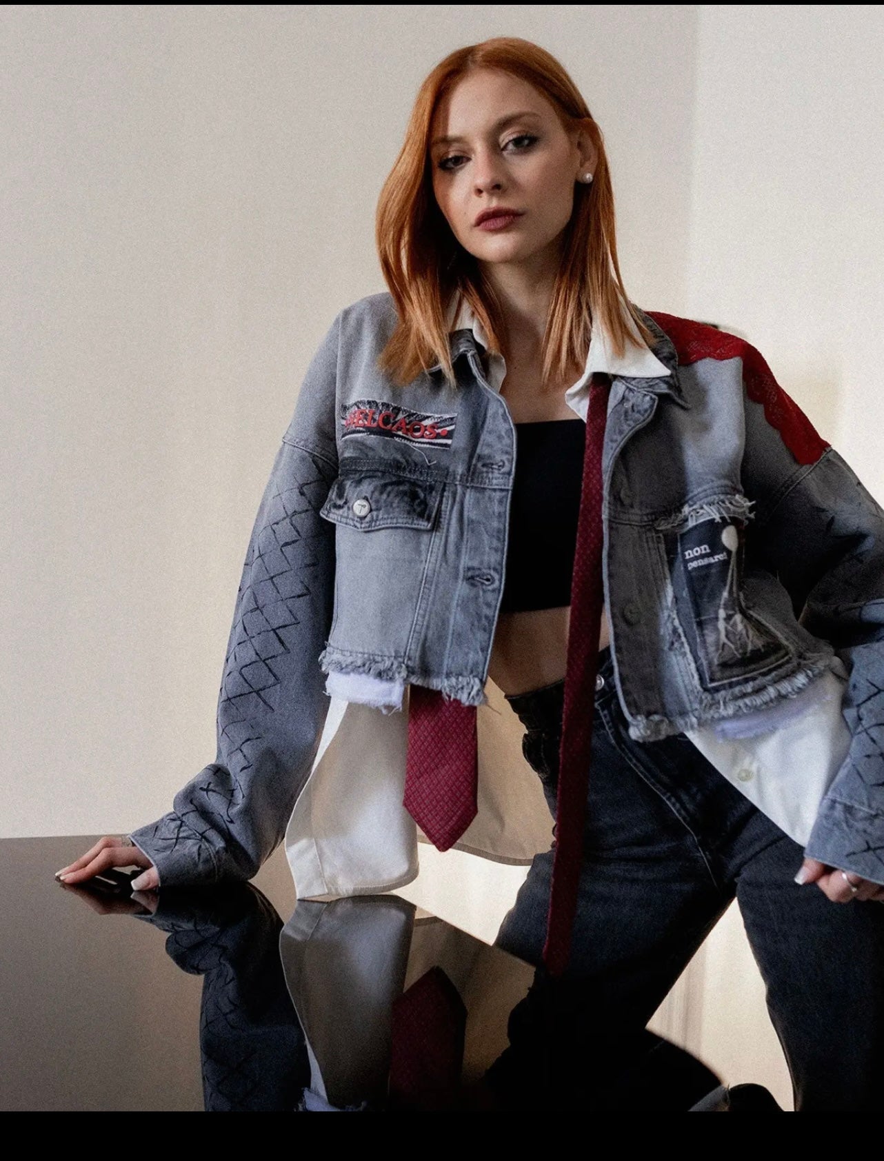 Veste courte placindo - L'autre mode