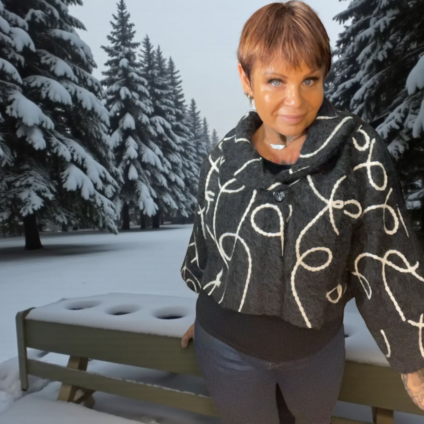 VESTE CROISEE - L'autre mode