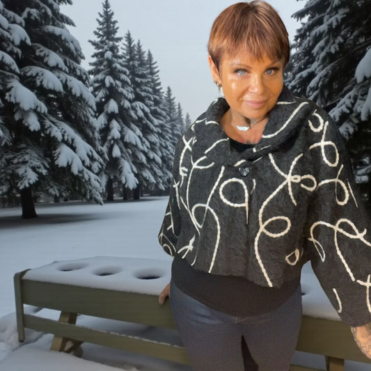 VESTE CROISEE - L'autre mode