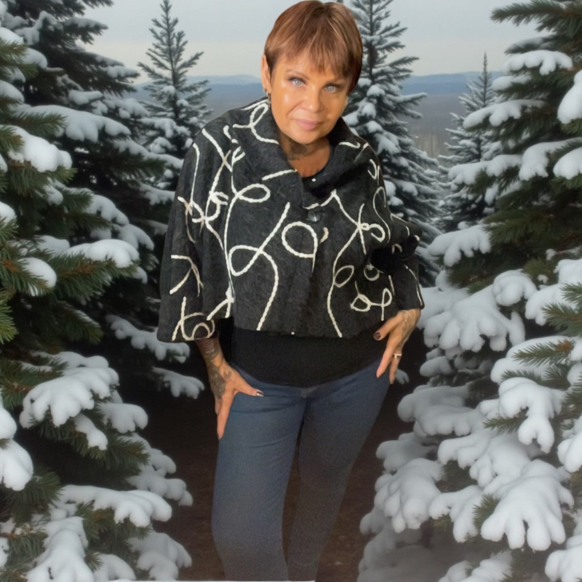 VESTE CROISEE - L'autre mode