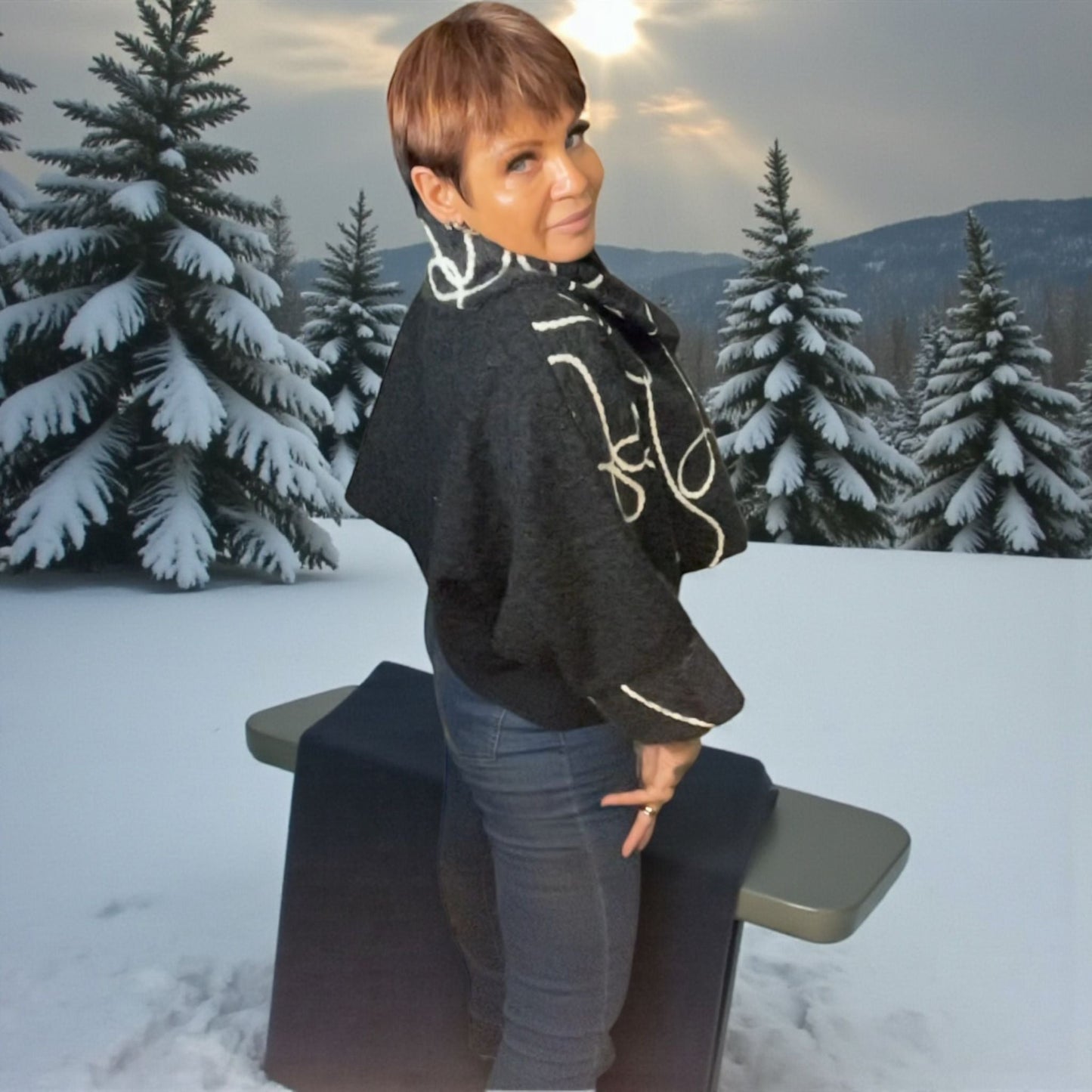 VESTE CROISEE - L'autre mode