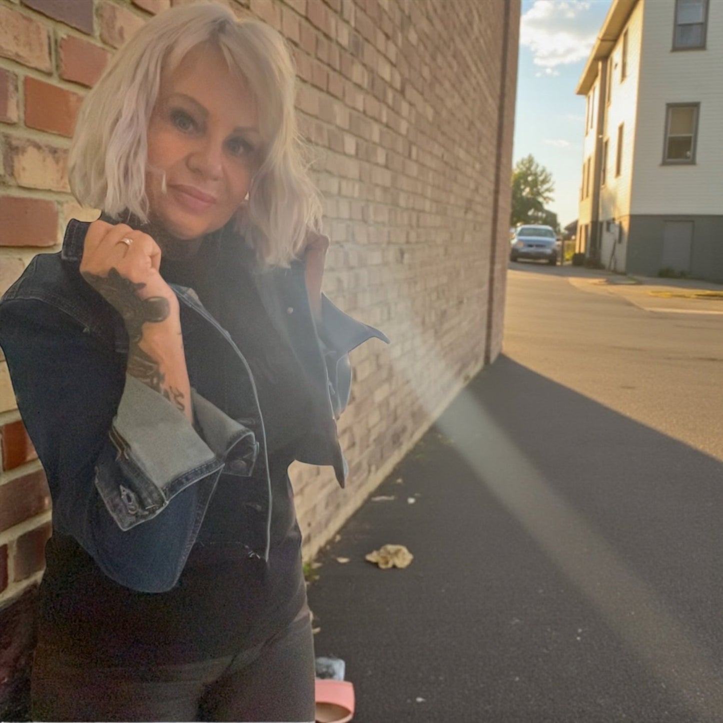 veste jeans brutus - L'autre mode