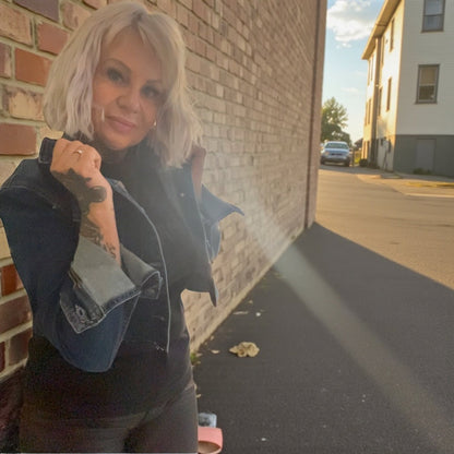 veste jeans brutus - L'autre mode