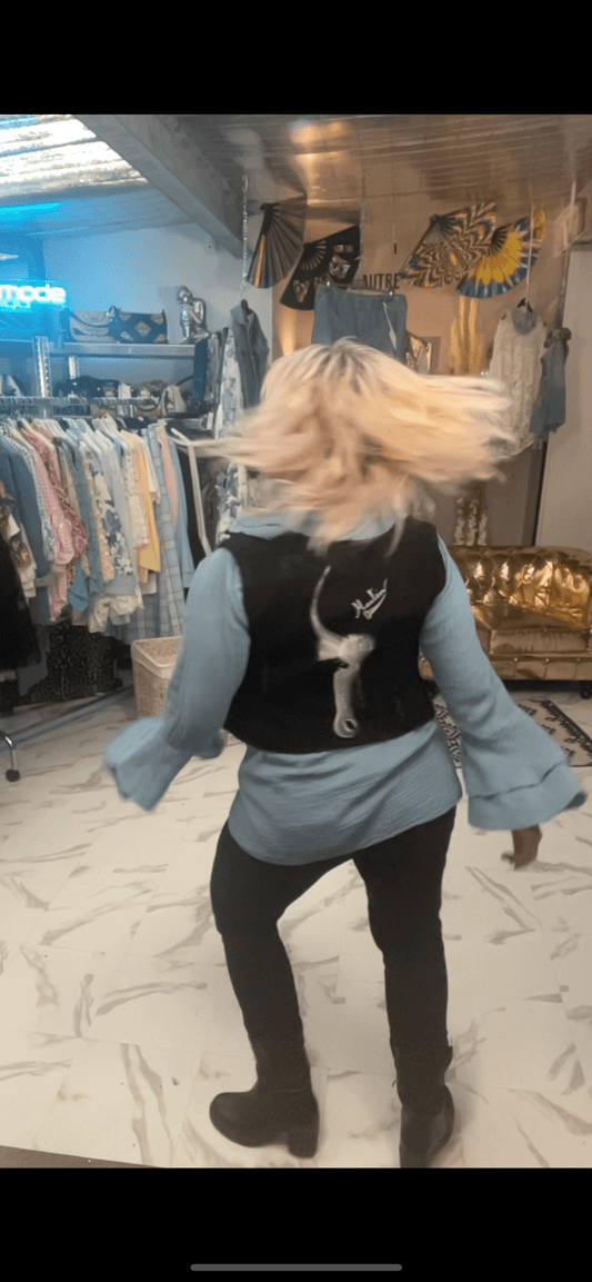 veste jeans sans manche el toro - L'autre mode