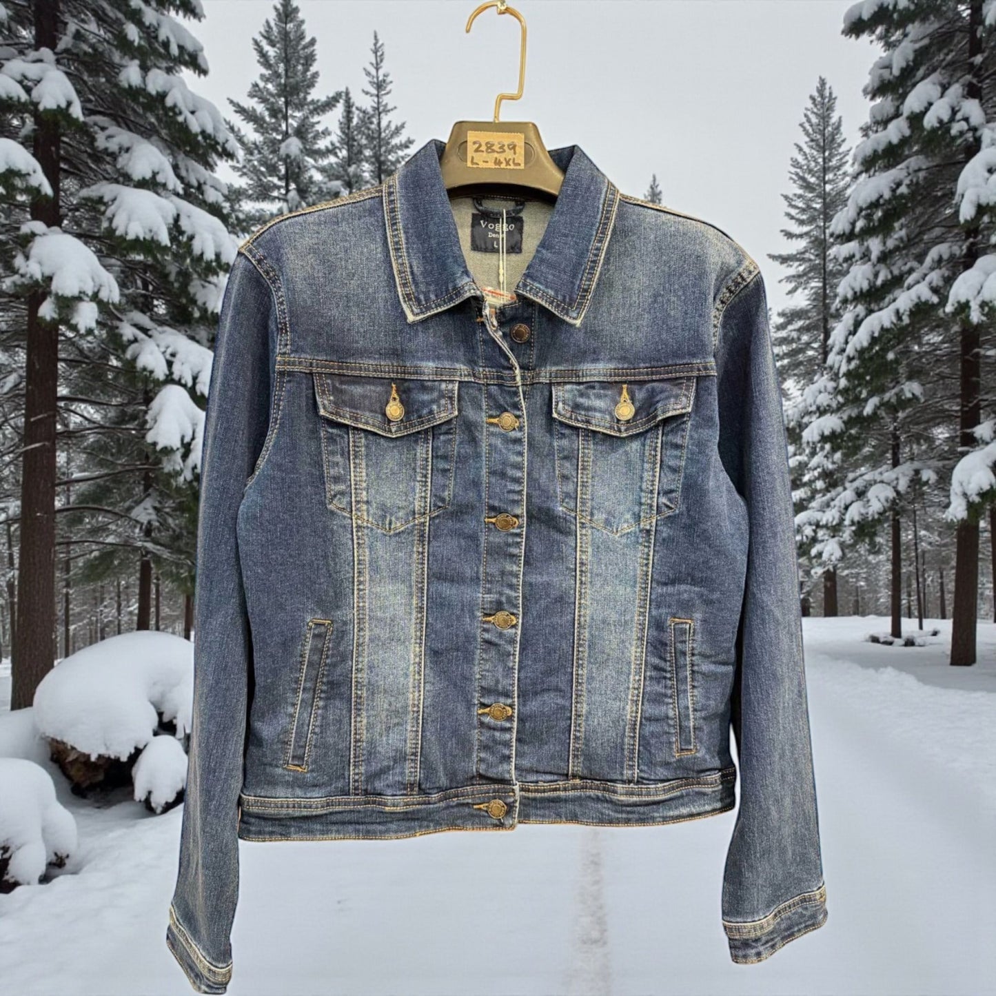 veste jeans simplement toi - L'autre mode