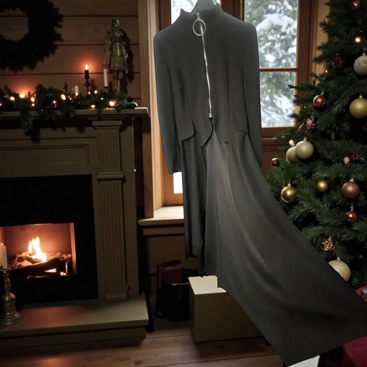 VESTE longue redinguotte - L'autre mode