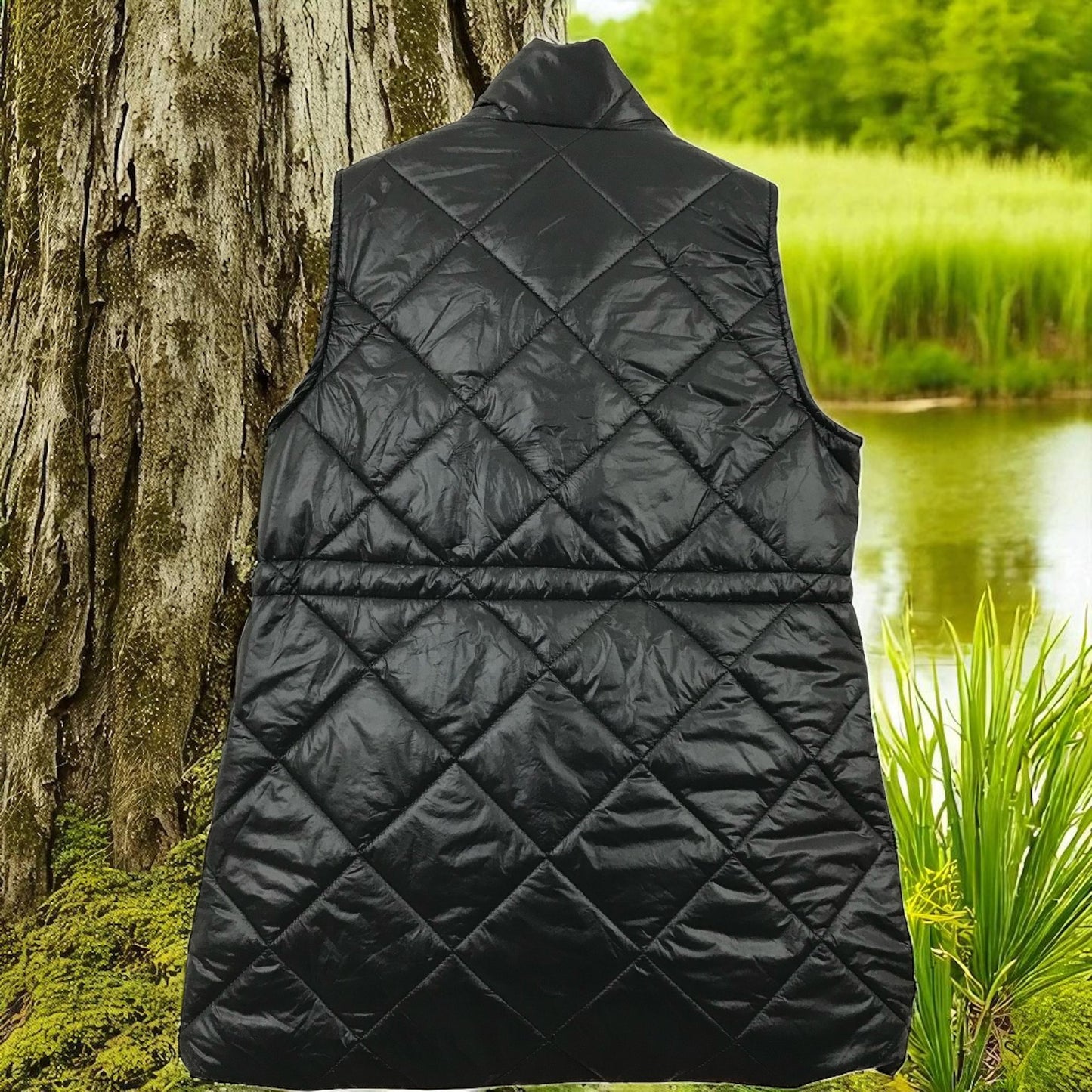 veste matelassée sans manche luxurius - L'autre mode