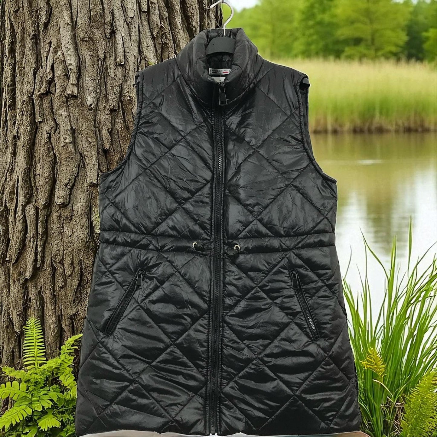 veste matelassée sans manche luxurius - L'autre mode