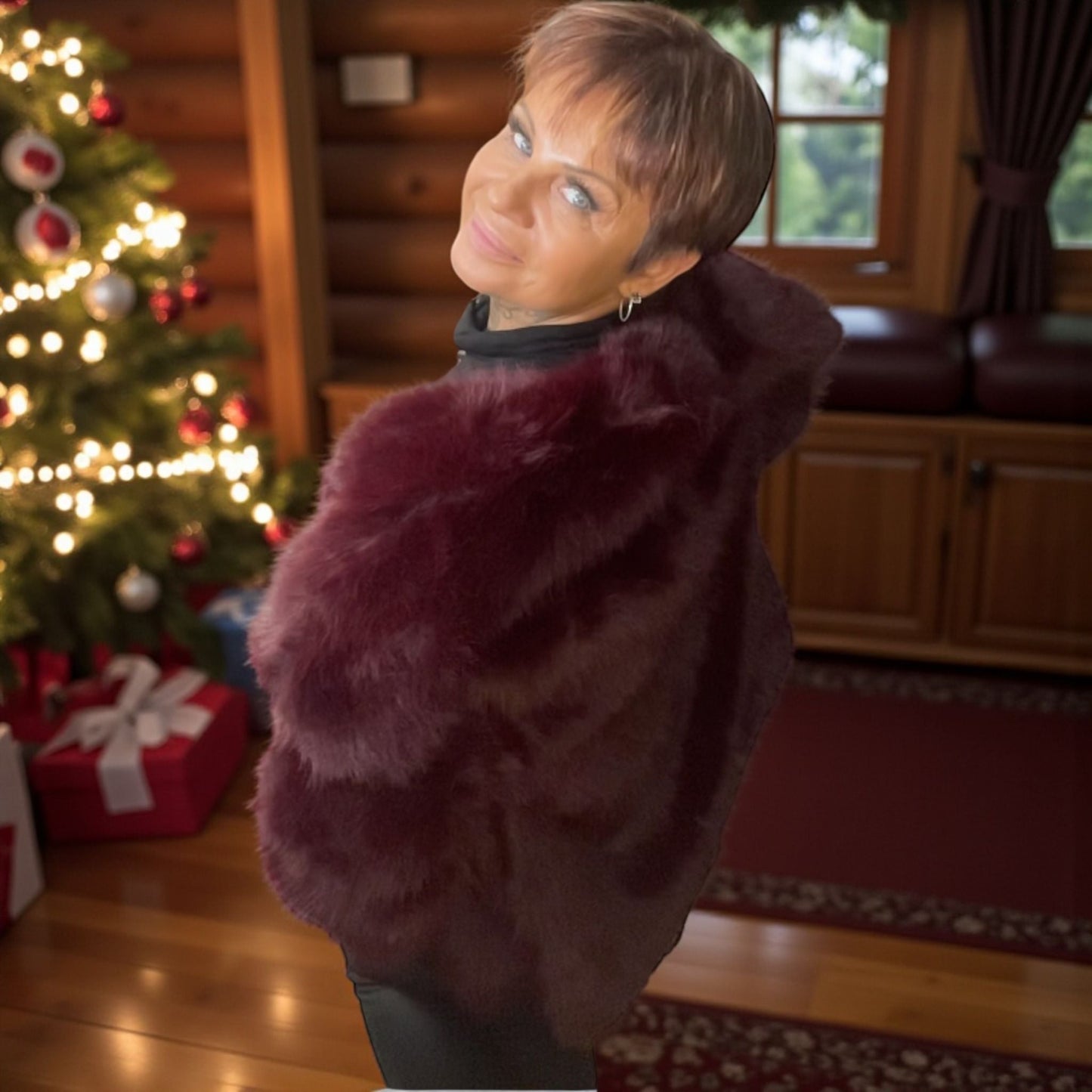 veste peluche - L'autre mode