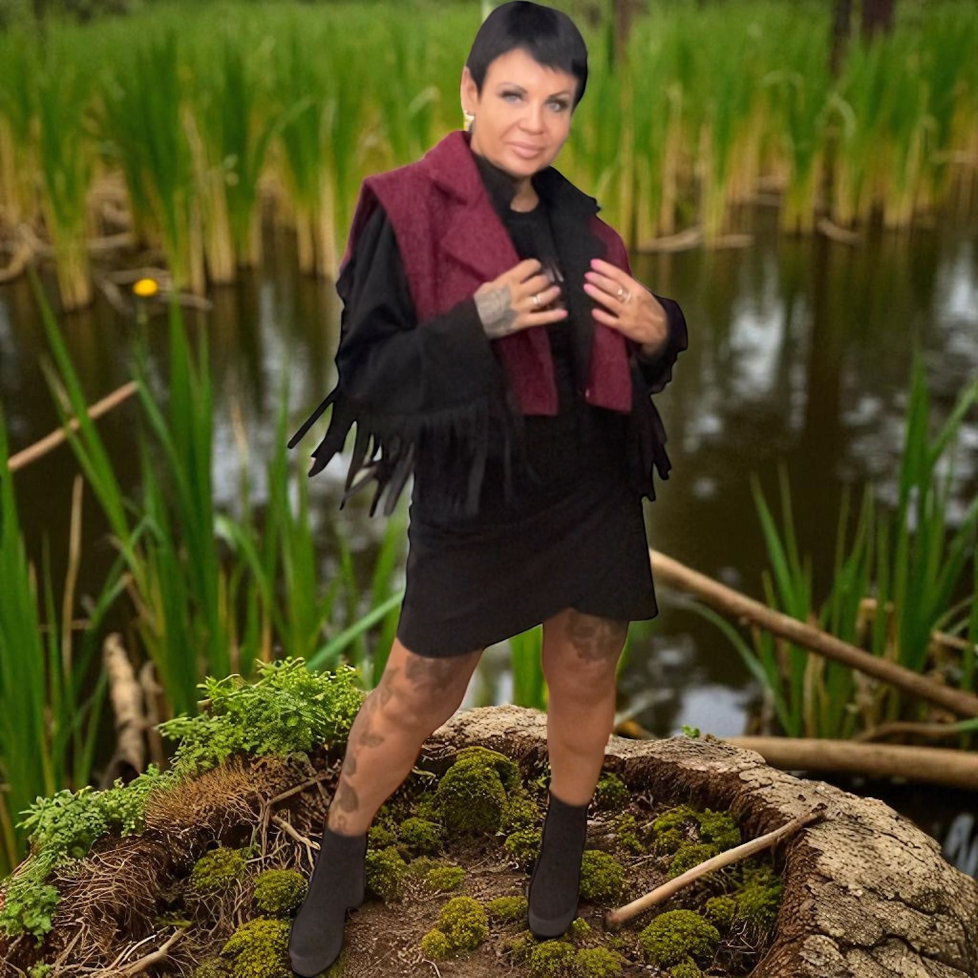 veste sans manche courte et chaude - L'autre mode