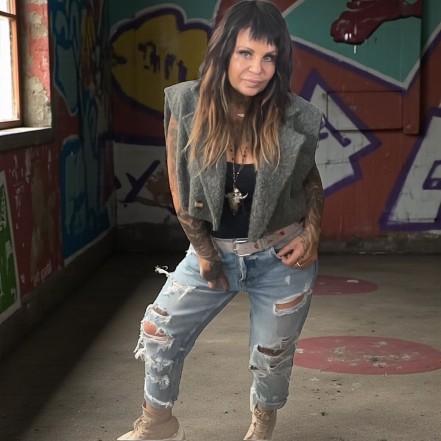 veste sans manche courte et chaude - L'autre mode