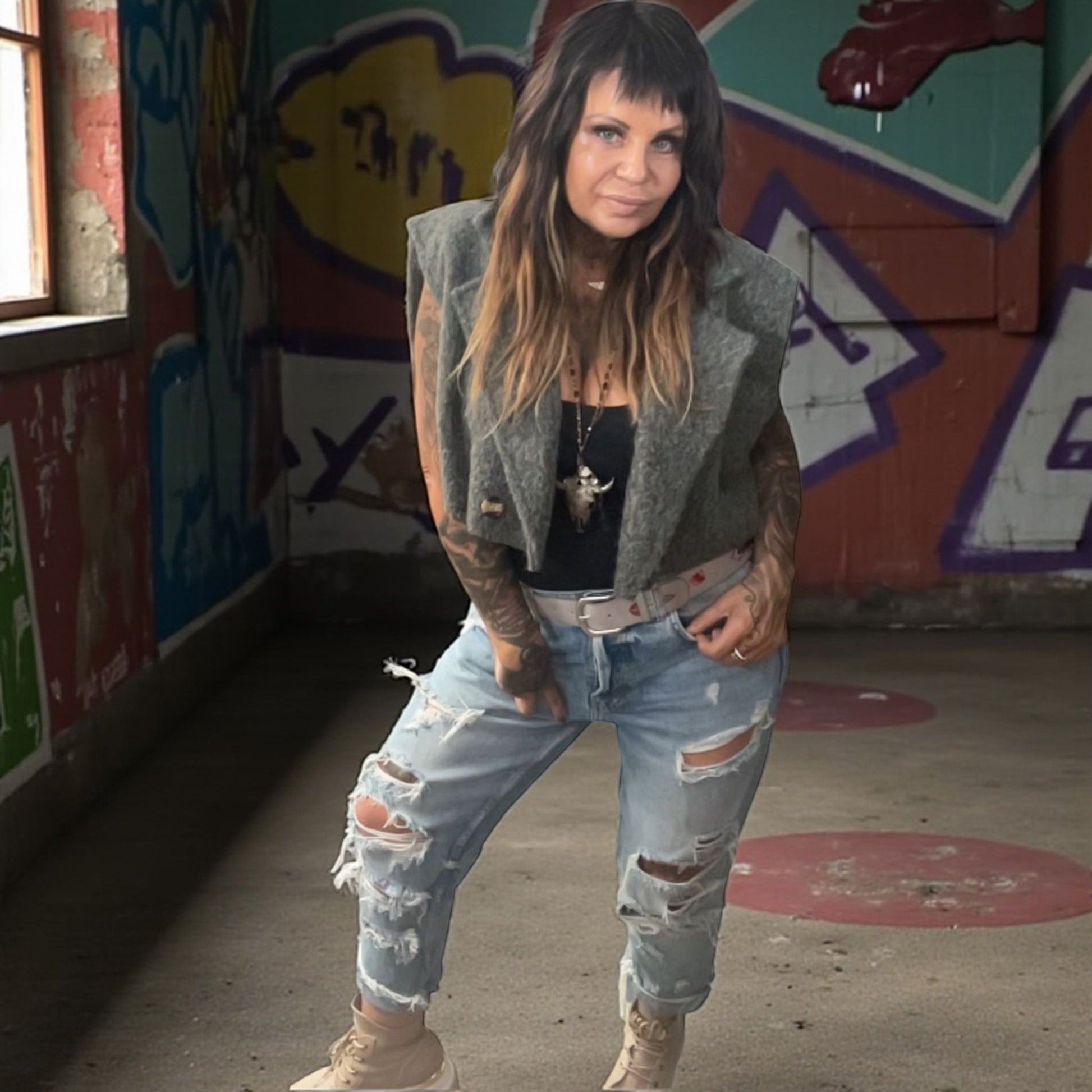 veste sans manche courte et chaude - L'autre mode