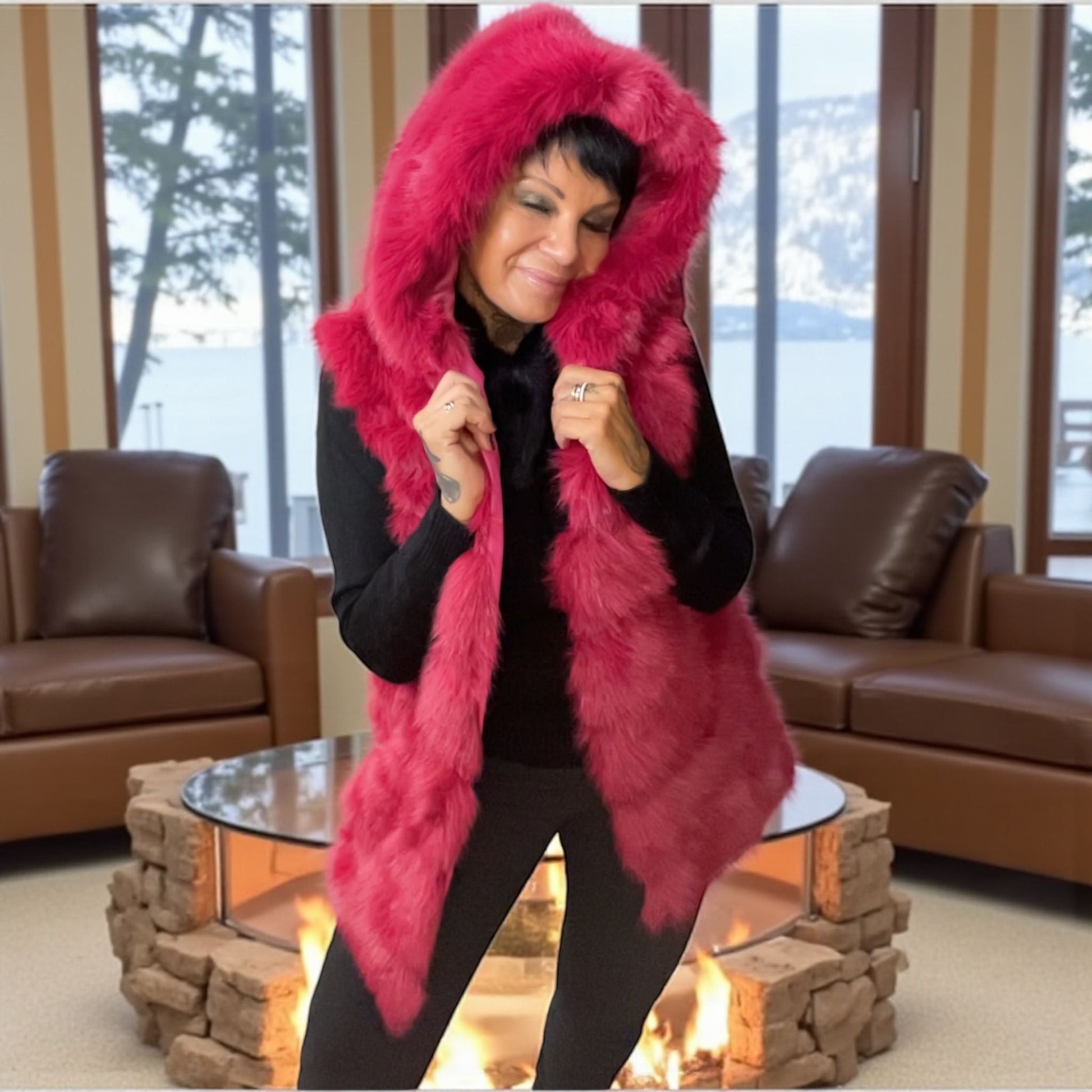 veste sans manche tchoupinette - L'autre mode