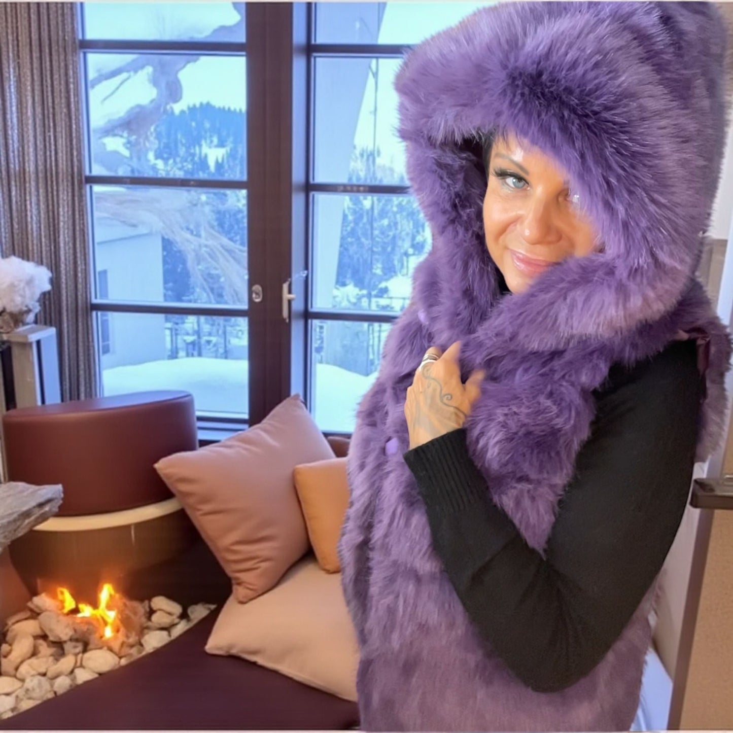 veste sans manche tchoupinette - L'autre mode