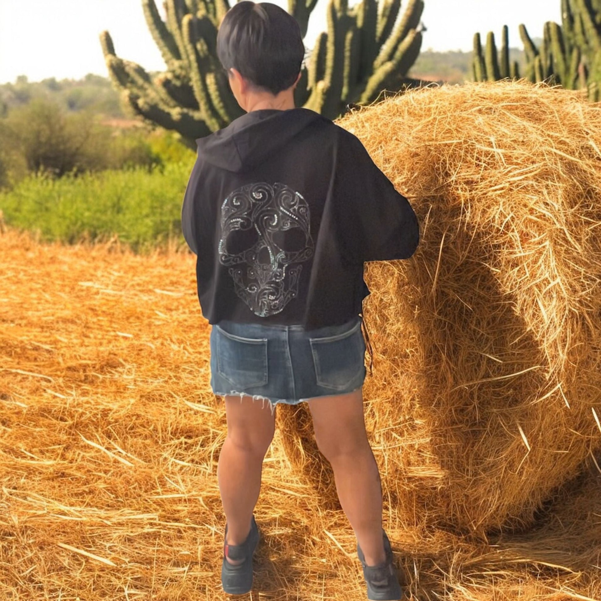 veste sweat skull - L'autre mode