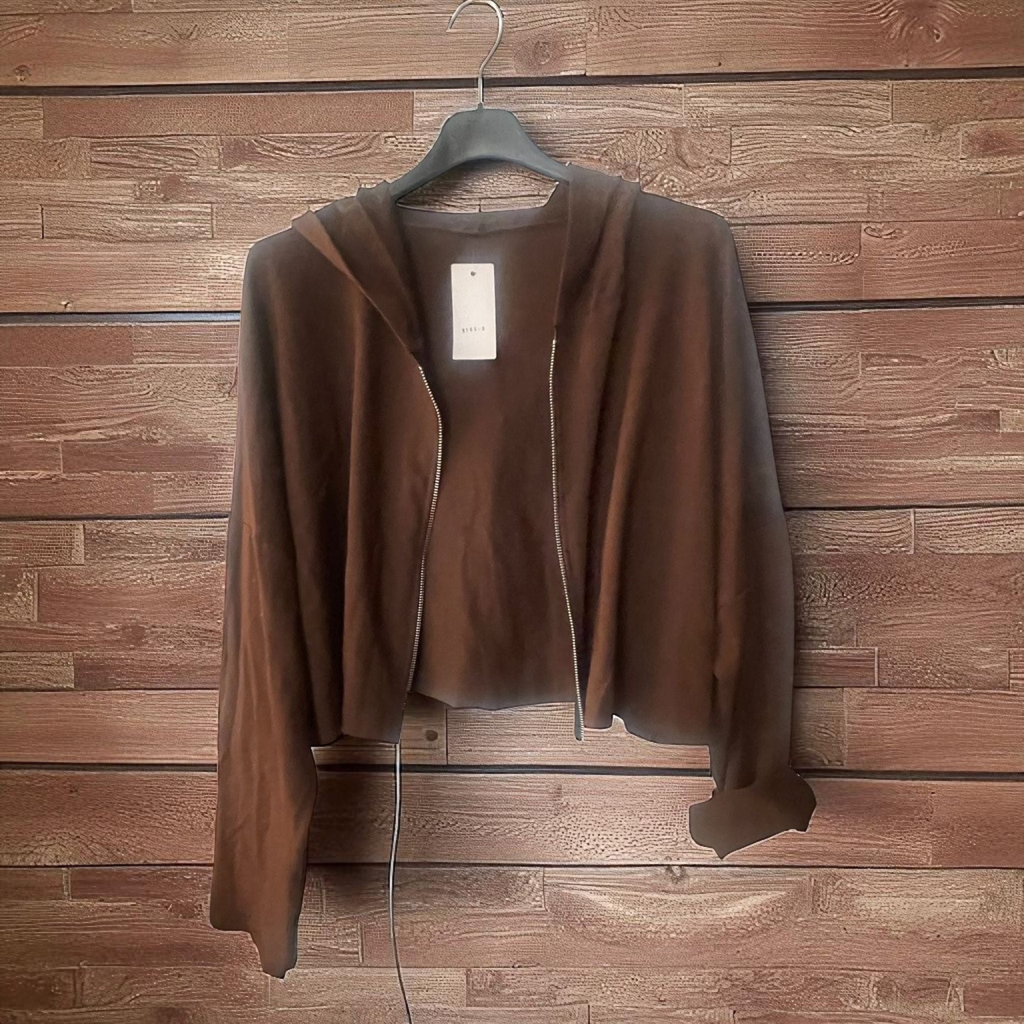 vestegilet tirette sweat courte - L'autre mode